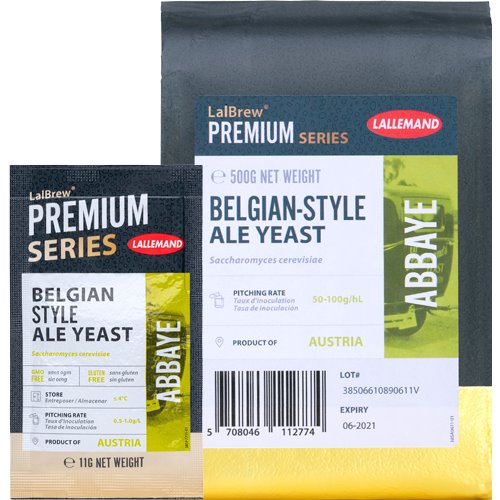 LalBrew® Abbaye Belgian Style Ale Yeast - Lallemand Brewmaster 