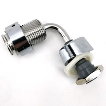 Load image into Gallery viewer, Beer Faucet Shank | Tower Shank | Stainless | Duotight Compatible Barb | Intertap | NukaTap