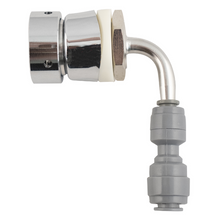 Load image into Gallery viewer, Beer Faucet Shank | Tower Shank | Stainless | Duotight Compatible Barb | Intertap | NukaTap