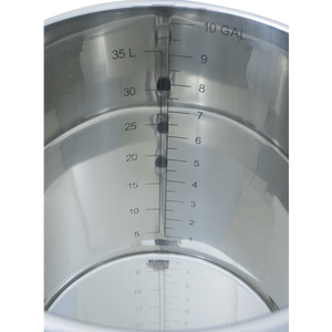 BrewBuilt™ Brewing Kettle - 2x T.C. Ports - 30 Gallon