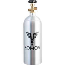 Load image into Gallery viewer, KOMOS® 5 lb CO2 Tank | Premium Aluminum | New | CGA320 Valve | US DOT Approved