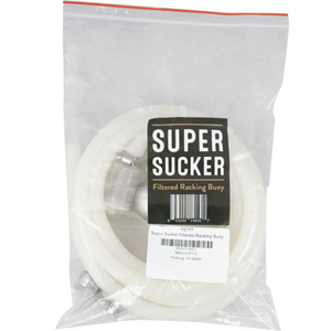 Super Sucker Filtered Racking Buoy | Transfer Top Down | 10' Silicone Tubing Included