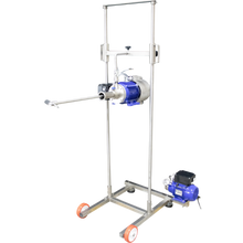 Load image into Gallery viewer, EnoItalia Wine Tank Mixer | Injection Pump | Variable Speed | Stainless Steel Mixing Rod &amp; Cart | 1 HP | 1400 RPM | 220V Single Phase | Injection Pump