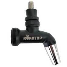 Load image into Gallery viewer, Stainless Steel Beer Faucet | Matte Black Finish | Punisher Edition | Forward Sealing | NukaTap