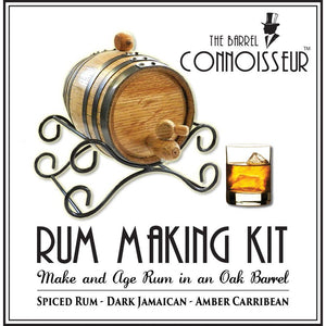 The Barrel Connoisseur® Rum Making Kit Beer Equipment Kits 1000 oaks 