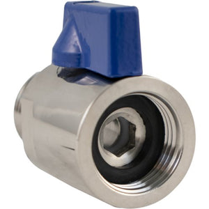 Stainless Ball Valve for Couplers & Shanks Brewmaster 