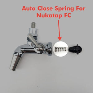 Self Closing Faucet Spring | NukaTap Flow Control Brewmaster 