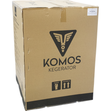 Load image into Gallery viewer, KOMOS® Kegerator with NukaTap Matte Black Stainless Faucets