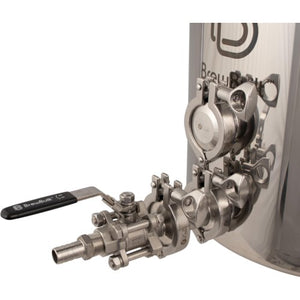 BrewBuilt™ Whirlpool Kettle - T.C. x FPT Ball Valve Brewmaster 