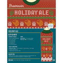 Load image into Gallery viewer, Holiday Ale-Beer Brewing Kit Brewmaster 