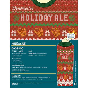 Holiday Ale-Beer Brewing Kit Brewmaster 