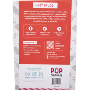 Pop Cultures Fermented Hot Sauce Kit Brewmaster 