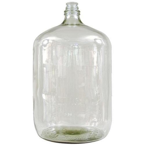 6.5 Gallon Italian Glass Carboy - Threaded Neck Glass Carboy Brewmaster 