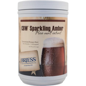 Briess Liquid Malt Extract - Sparkling Amber - 3.3 lb Canister ME41X Brewmaster 