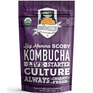Big Momma Kombucha SCOBY Starter Culture Happy Hops Home Brewing 