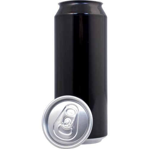 Can Fresh Aluminum Beer Cans - Black - 500ml/16.9 oz. (Case of 207) Brewmaster 