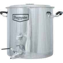 Load image into Gallery viewer, 8.5 Gallon Brewmaster Stainless Steel Brew Kettle Brewmaster 