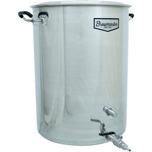 Load image into Gallery viewer, 25 Gallon Brewmaster Stainless Steel Brew Kettle Brewmaster 