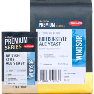 LalBrew® Windsor British Style Ale Yeast - Lallemand Brewmaster 