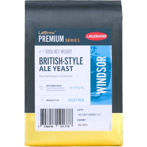 LalBrew® Windsor British Style Ale Yeast - Lallemand Brewmaster 