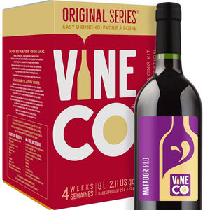 VineCo Original Series™ Wine Making Kit - Chilean Matador Red WK938 Brewmaster 