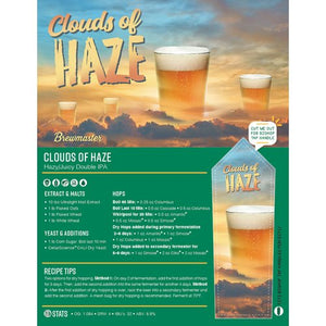 Clouds of Haze Hazy/Juicy Double IPA Brewmaster 