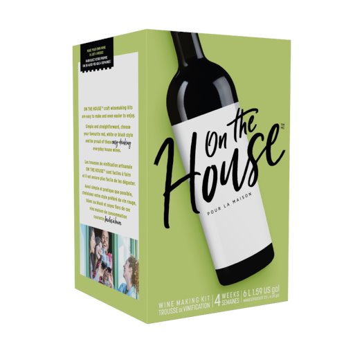 On The House™ Wine Making Kit - California Red WK972 Brewmaster 