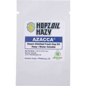 Artisan Hops® Hazy Hop Oil - Azacca® - 1 mL Brewmaster 