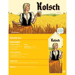 Kolsch Ale - Brewmaster Extract Beer Brewing Kit BMKIT115 Brewmaster 