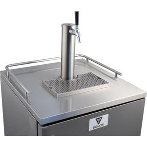 KOMOS® Outdoor Kegerator with Stainless Steel NukaTap Faucets Brewmaster 