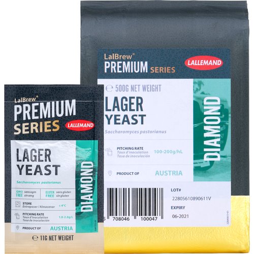 LalBrew® Diamond Lager Yeast - Lallemand Brewmaster 