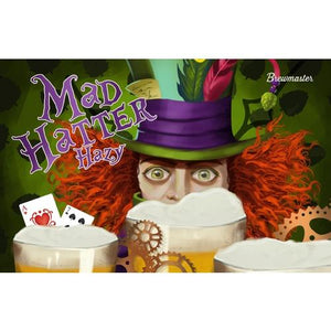 Mad Hatter Hazy New England IPA - Brewmaster Extract Beer Brewing Kit Brewmaster 