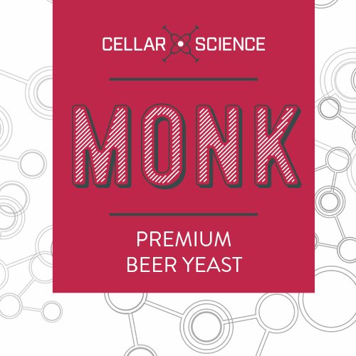 CellarScience® MONK Dry Yeast 500G Brewmaster 