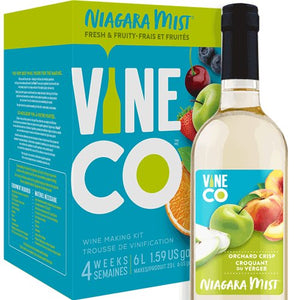 VineCo Niagara Mist™ Wine Making Kit - Orchard Crisp WK967 Brewmaster 
