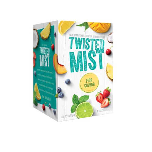 Twisted Mist Wine Making Kit - Pina Colada Brewmaster 