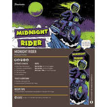 Load image into Gallery viewer, Midnight Rider Robust Porter - Brewmaster Extract Beer Brewing Kit BMKIT102 Brewmaster 