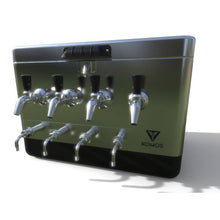 Load image into Gallery viewer, KOMOS® Stainless Steel Front Entry Draft Box (4 Tap) D1919 Brewmaster 