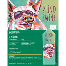 Load image into Gallery viewer, Blind Swine West Coast IPA - Brewmaster Extract Beer Brewing Kit BMKIT125 Brewmaster 