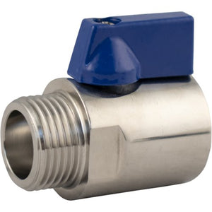 Stainless Ball Valve for Couplers & Shanks Brewmaster 