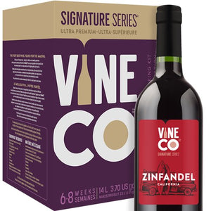 VineCo Signature Series™ Wine Making Kit - California Zinfandel WK912 Brewmaster 